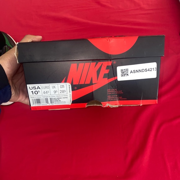 Brand New Air  Jordan 1 Retro High OG Pine Green 2018 SIZE 10.5 - Picture 6 of 6